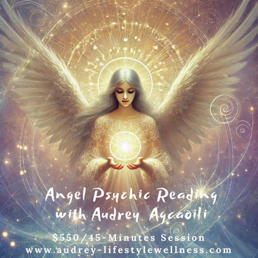 Angel Psychic Reading with Audrey (In-Person or Zoom Session for 45 minutes)