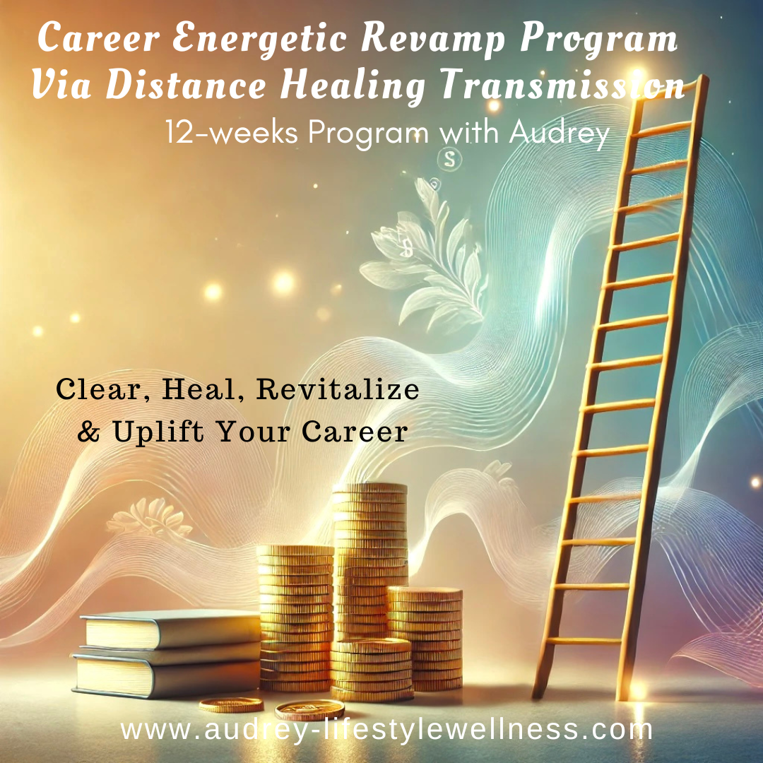 Career Energetic Revamp Healing Program Via Distance with Audrey (12 sessions x 1hr)